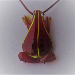 Muranoglas Frosch 45mm zum hängen