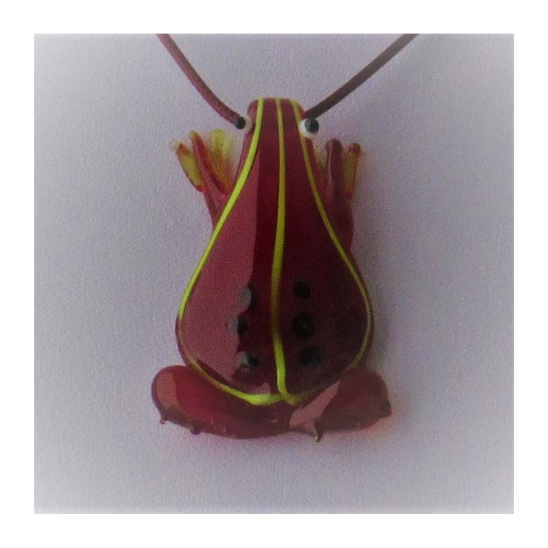 Muranoglas Frosch 45mm zum hängen