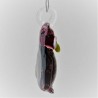 Muranoglas Eule 50mm Glitter verschiedene Farben