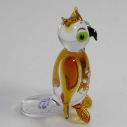 Glasvogel, Eule 55mm Glas gross zum Stellen