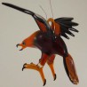 Glas Adler 110mm fliegend zum hängen,