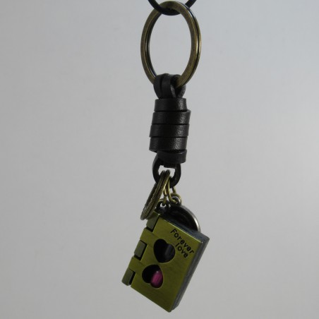 Schlüsselanhänger mit Sanduhr