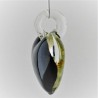 Muranoglas Herzblume 40 mm zum Hängen