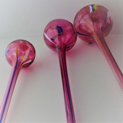 Glas-Bewässerungskugeln-Durstkugel Rosa