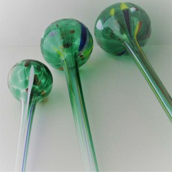 Glas--Durst-Bewässerungskugel-Durstkugel Grün