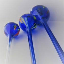 Glas--Durst-Bewässerungskugeln-Durstkugel BLAU