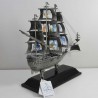 Bounty Schiff auf Sockel mit Swarovski Elements
