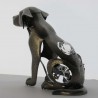 Hund mit Swarovski Elements