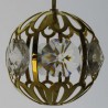 Kugel zum hängen Swarovski Elements vergoldet