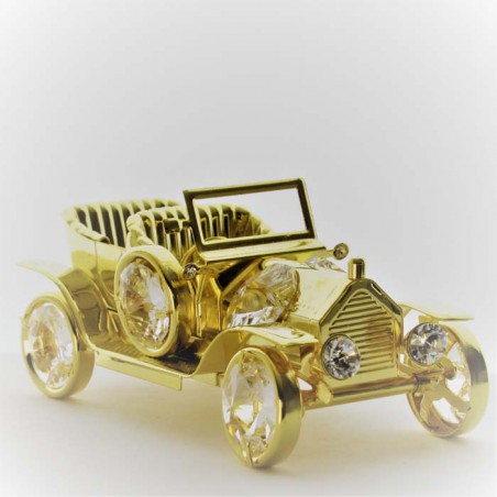 Oldtimer mit Swarovski Elements vergoldet
