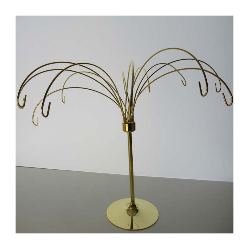 Ständer für hängende Artikel vergoldet