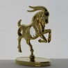 Sternzeichen Steinbock mit Swarovski Elements vergoldet