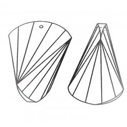 Glas 50mm Bleifrei-Kristallglas zum hängen
