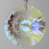 Glas Sonne 50mm Bleifrei-Kristallglas zum hängen