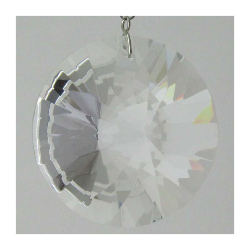 Glas Sonne 40mm Bleifrei-Kristallglas zum hängen