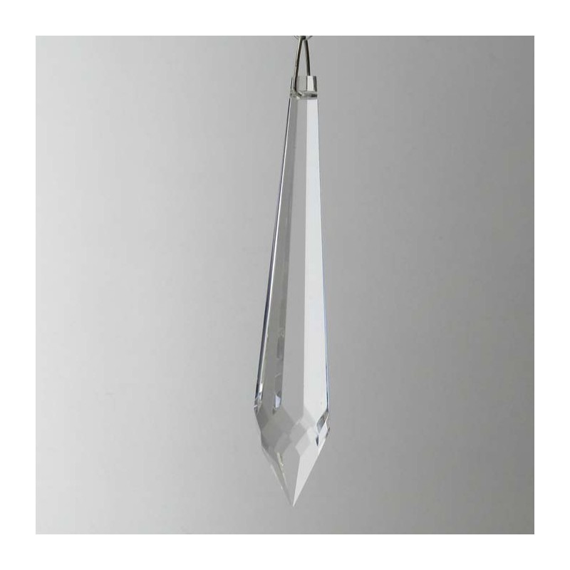 Glas Tropfen 100mm Bleifrei-Kristallglas Tropfen zum hängen