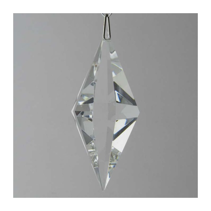 Glas Spitz-kegel 50-60-76 mm Bleifrei-Kristallglas zum hängen