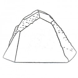 Glas Berg 58 mm geschliffen Klar und BB