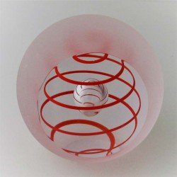 Glas Briefbeschwerer 80 mm Traumkugel