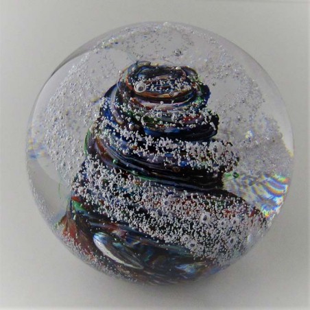 Glas Briefbeschwerer 80 mm Traumkugel