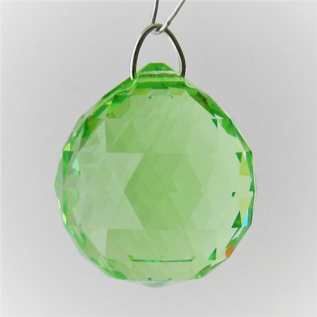 Swarovski 30 mm Kugel h-grün zum hänge