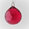 Swarovski 30 mm Kugel rot zum hängen