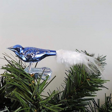 Glasvogel, mini-Vogel, Feder weiss,