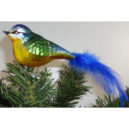 Glasvogel Blaumeise K & G Natur-Vögel