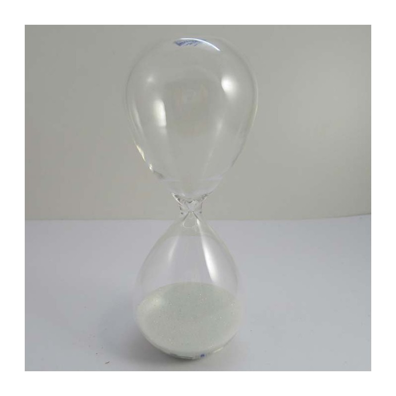 Glas-Sanduhr 5 Min. 12.5 cm Glas Glas-Sanduhr 5 Min. 12.5 cm Glas