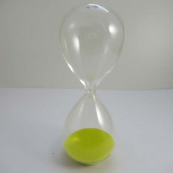 Glas-Sanduhr 5 Min. 12.5 cm Glas