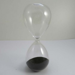 Glas-Sanduhr 5 Min. 12.5 cm Glas