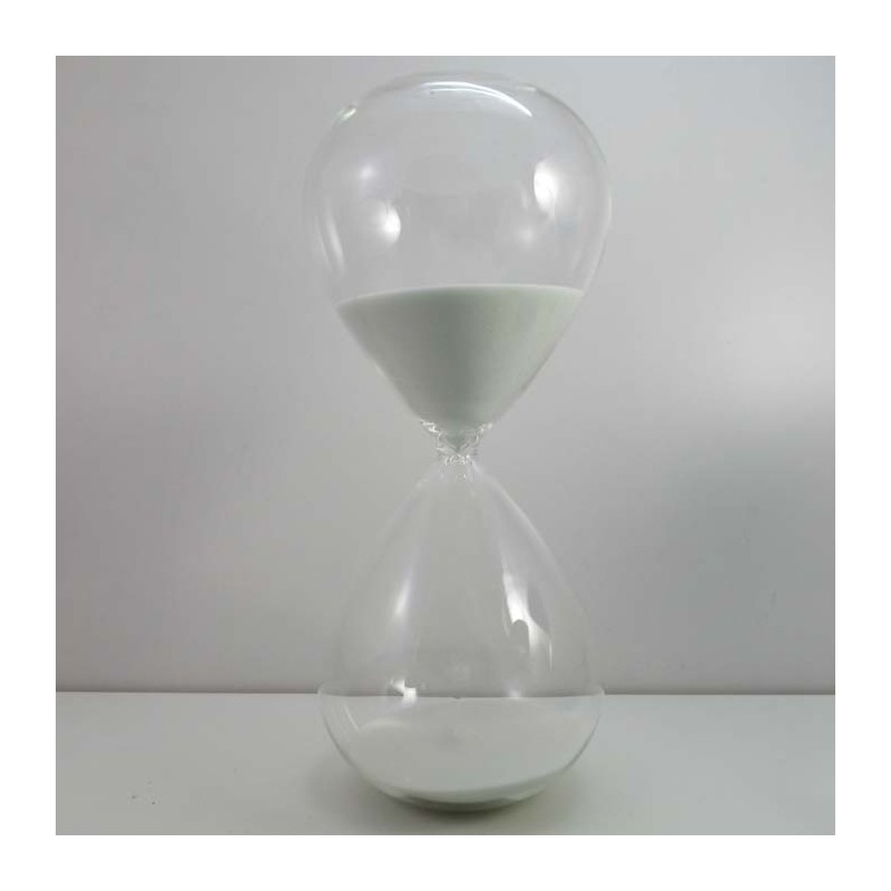 Glas-Sanduhr 120 Min. 25 cm Glas