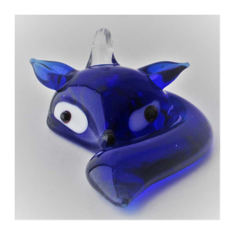 Muranoglas Fuchs 55mm verschiedene Farben