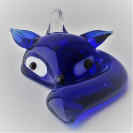 Muranoglas Fuchs 55mm verschiedene Farben