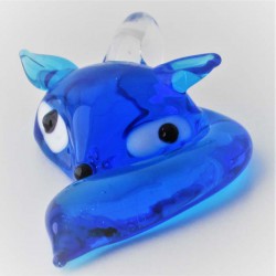 Muranoglas Fuchs 55mm verschiedene Farben
