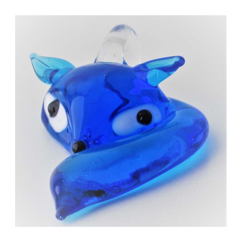 Muranoglas Fuchs 55mm verschiedene Farben