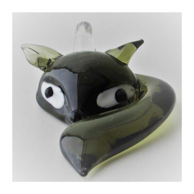 Muranoglas Fuchs 55mm verschiedene Farben