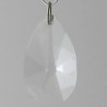 Glas Wachtel 76mm Bleifrei-Kristallglas zum hängen
