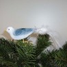 Glasvogel, Sturmmöwe mit Weissen Naturfedern