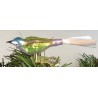 Glasvogel, mini-Vogel, bunt Glasfaserschwanz,