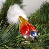 Glasvogel, mini-Vogel, Feder weiss