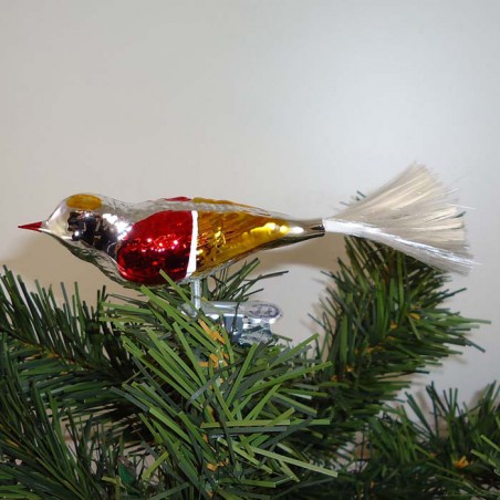 Glasvogel, mit Glasfaser Schwanz