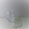 Glas Trinkhalm  ca. 220 x 6 mm 10g 12 Stück im Set