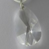 Glas Wachtel 100mm Bleifrei-Kristallglas zum hängen
