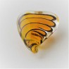 Glas-Herzen 37mm lang Twist sortiert zum legen,