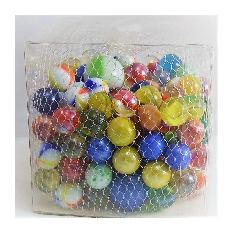 Glasmurmel 16mm gemischt 8 grösser