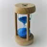 Sanduhr 5 Min. 10 cm Eieruhr Buche Holzgestell