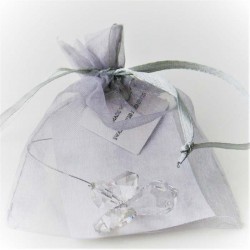 Swarovski Schutzengel 30mm Grau  zum hängen