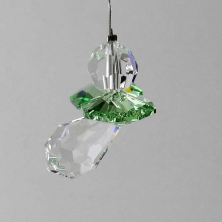 Swarovski Schutzengel 30mm Grüne zum hängen Elements