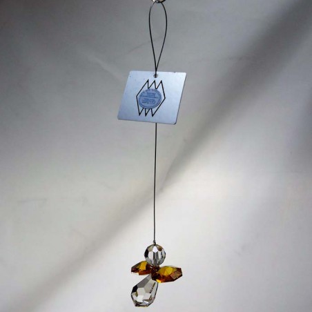 Swarovski Schutzengel 30 mm Gelb zum hängen Elements